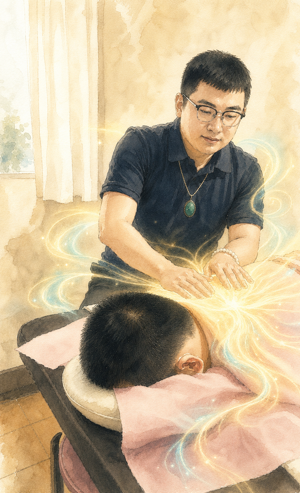 氣脈擴散，身心通透